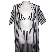 STRIPED BIKINI SET