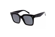 Sunglasses ~ Matte Smoke/Black Retro Square 50mm