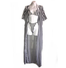 STRIPED BIKINI SET